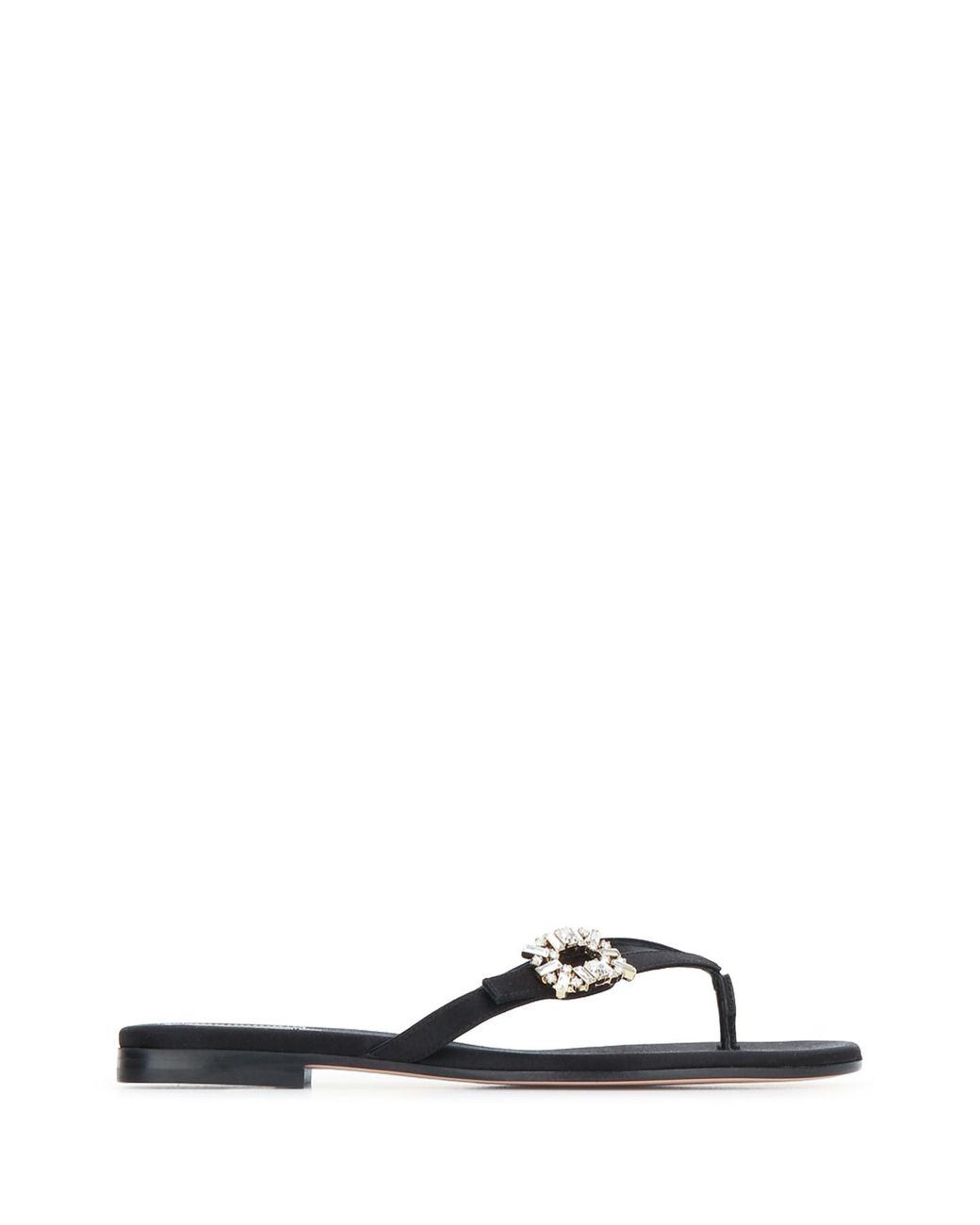 Roger Vivier Black Strass B Infradito Mule 15