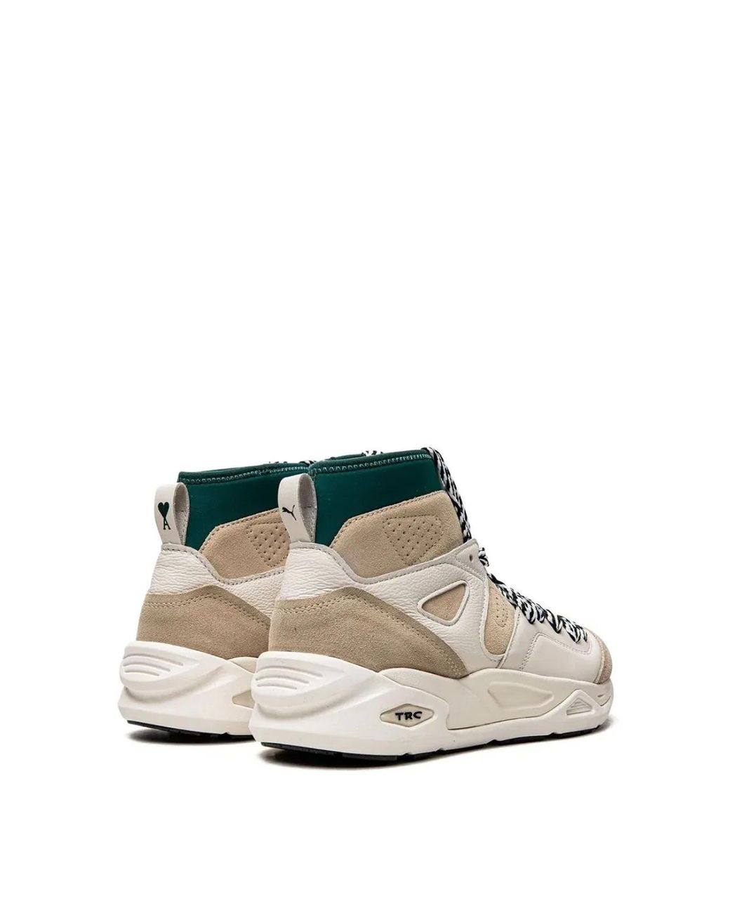 PUMA White X Ami Trc Blaze Mid Sneakers for men