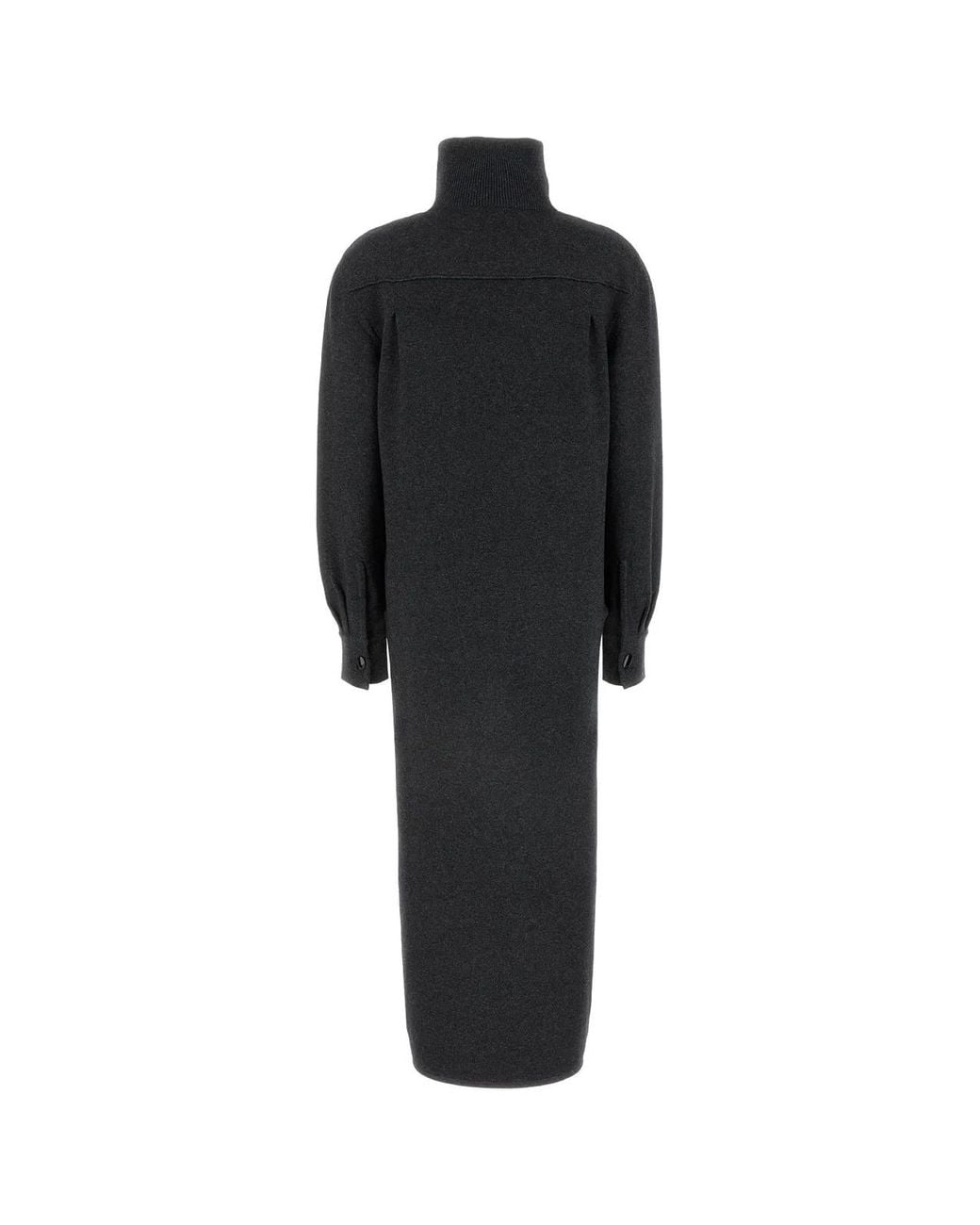 Givenchy Black Long Back High Neck Sweater