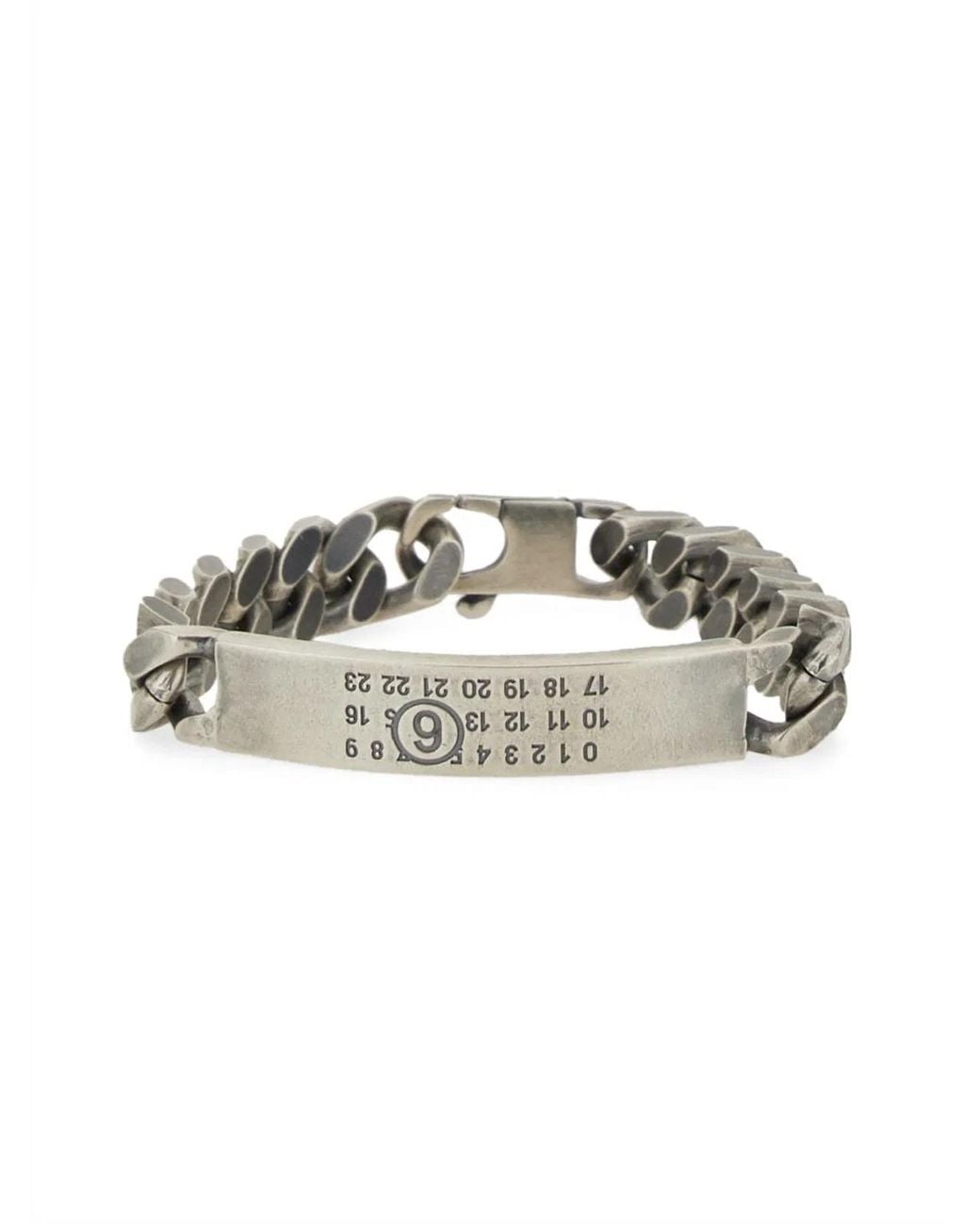 MM6 by Maison Margiela Metallic Bracciale A Catena
