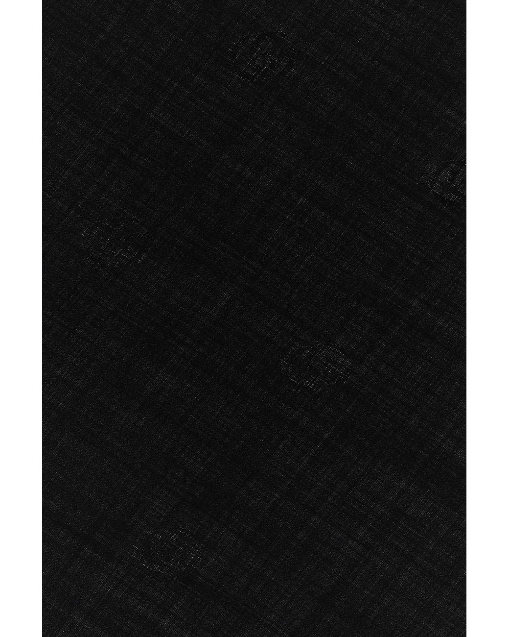 Gucci Black Silk Blend Foulard