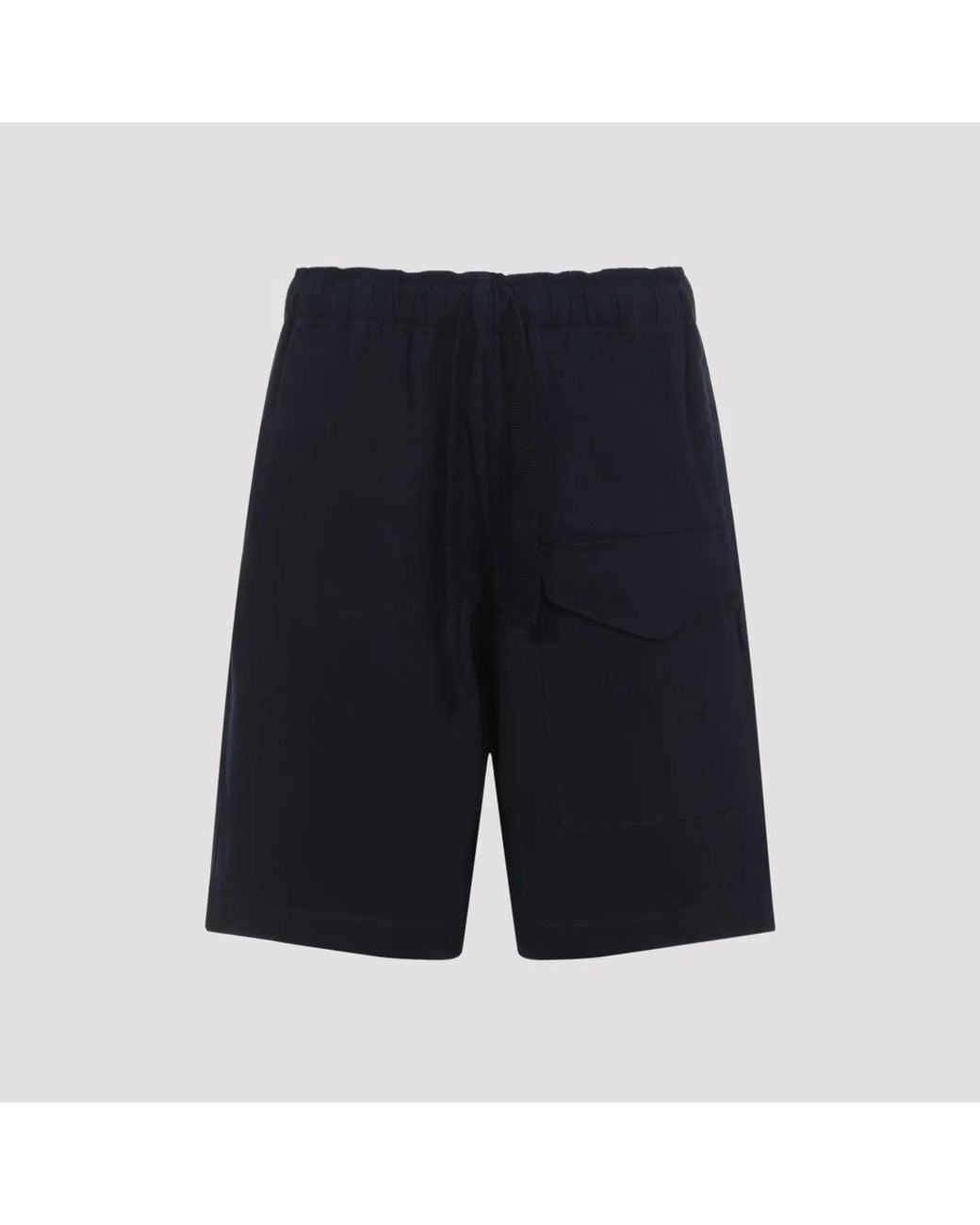 Studio Nicholson Blue Ikaria Cotton Shorts for men
