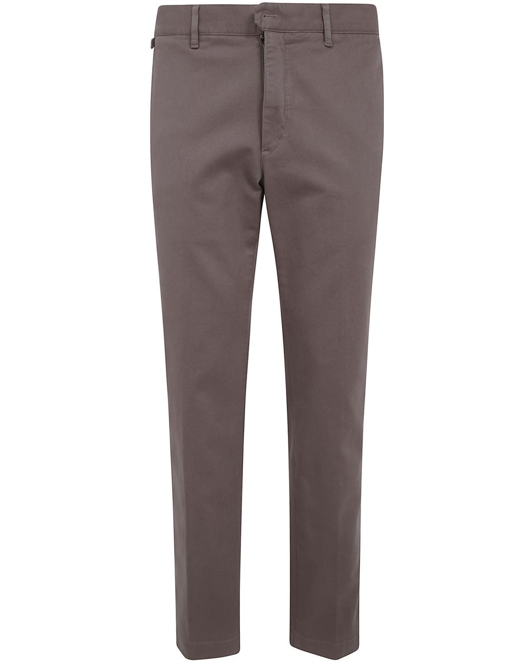 Incotex Gray Classic Regular Chino for men