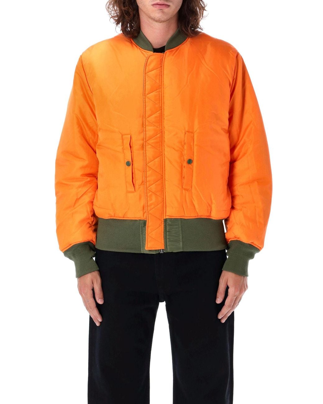 Alpha Industries Green Ma-1 Heritage Bomber Jacket for men