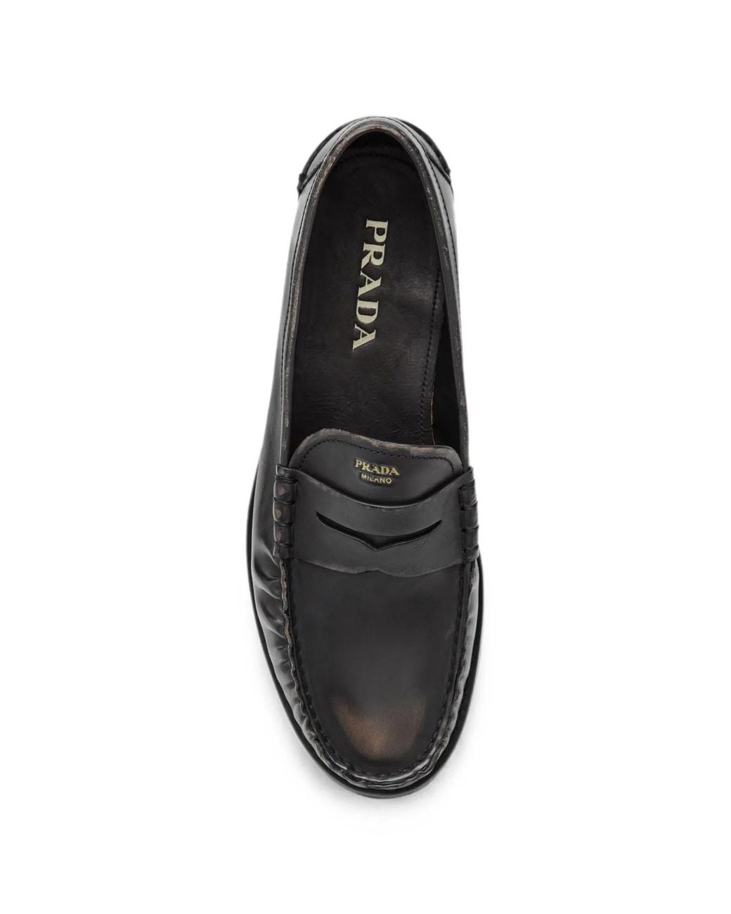 Prada Black Mocassino for men