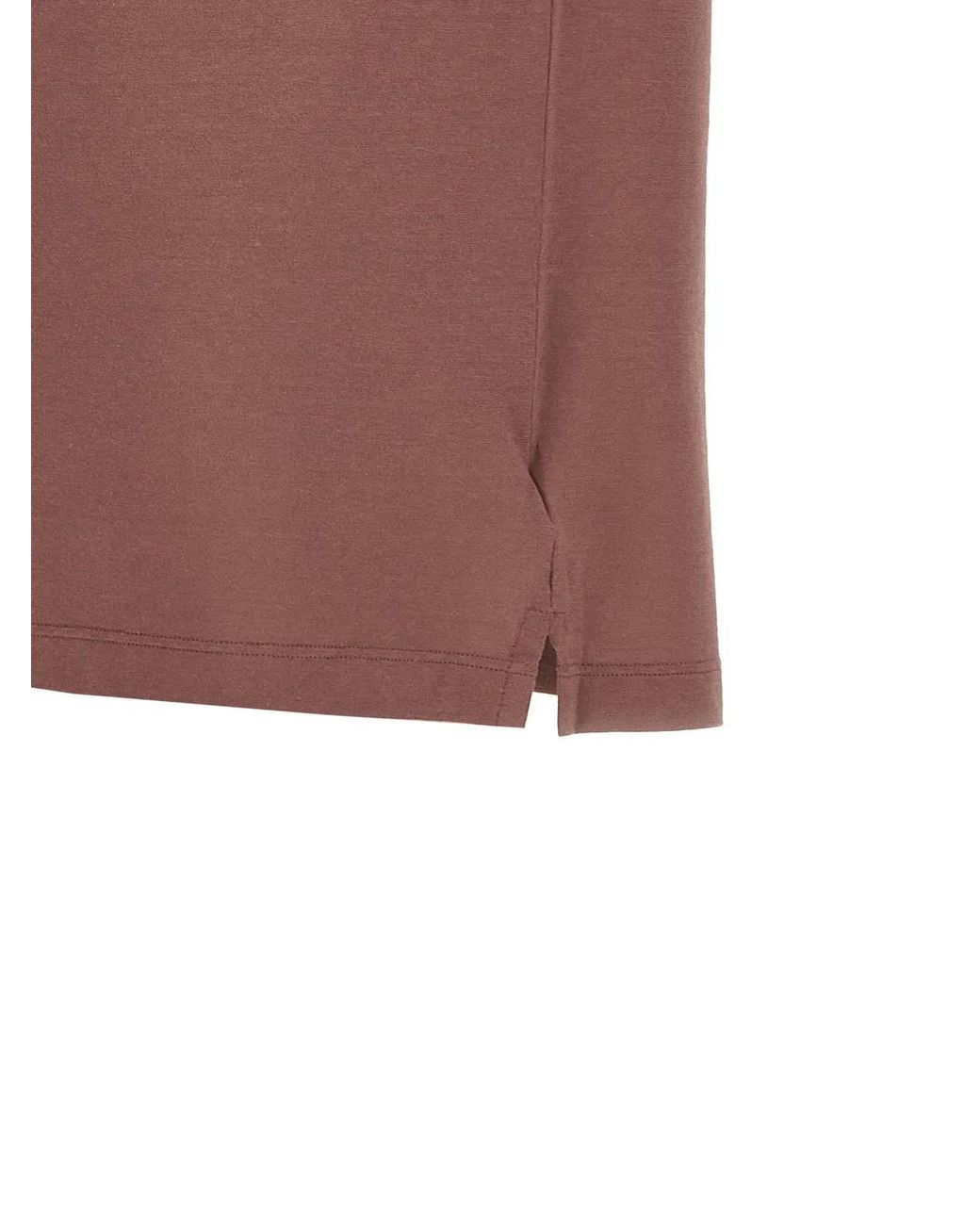 Zanone Red 'Ice Cotton' Polo Shirt for men
