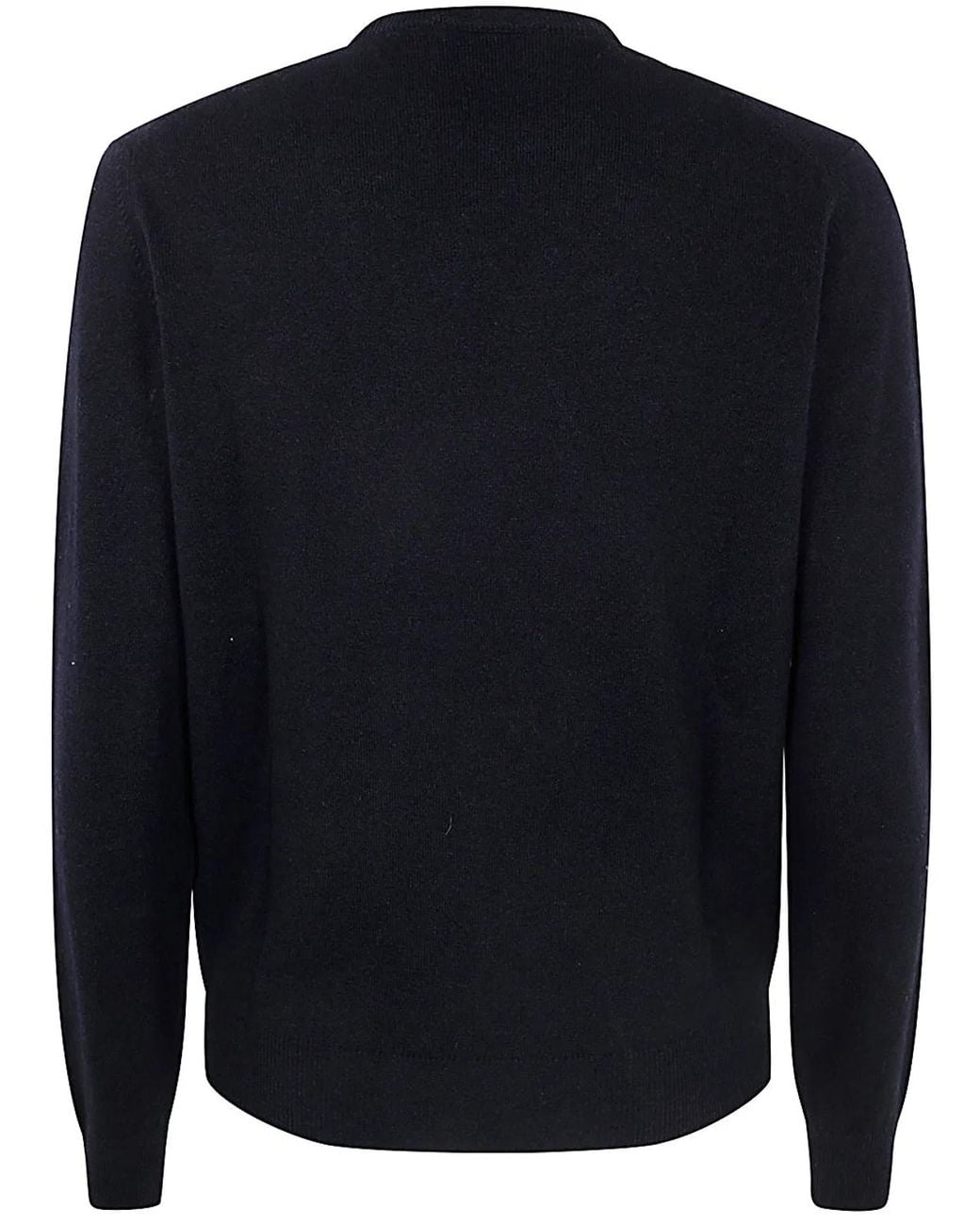 FILIPPO DE LAURENTIIS Blue Long Sleeves Round Neck for men