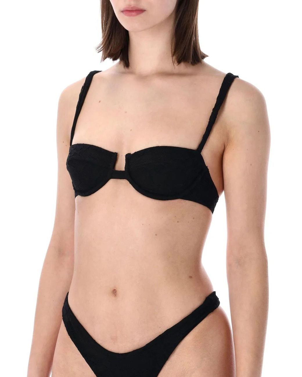 MATINEÉ Black Adele Lace Bikini