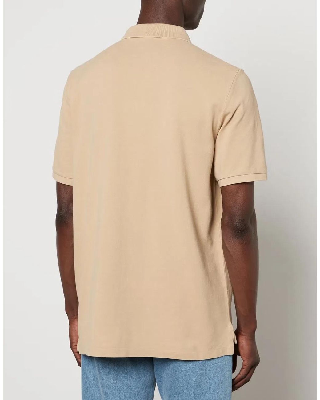 Polo Ralph Lauren Natural Big Pony Logo Classic Polo Shirt for men