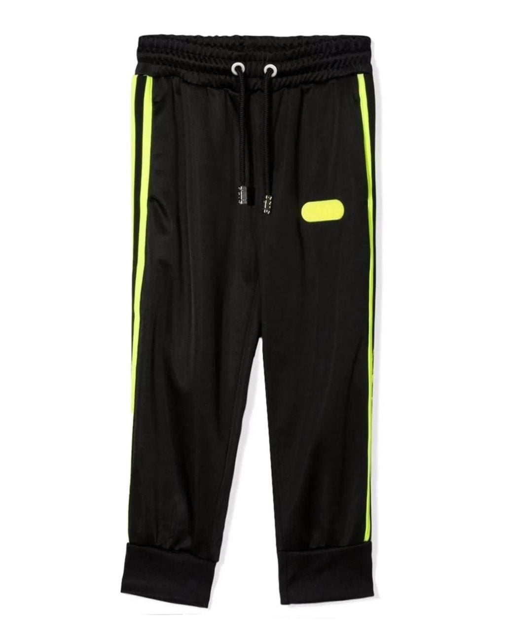 Gcds Black Triacetate Pants Boy