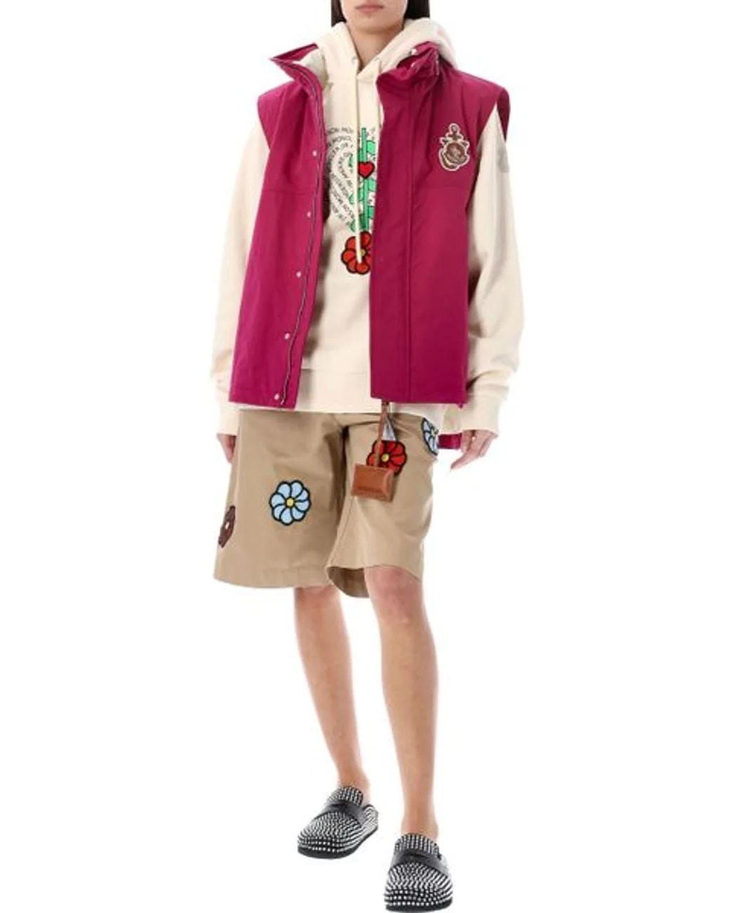 Moncler Genius Pink Tyrian 1 Moncler Jw Anderson Down Jacket