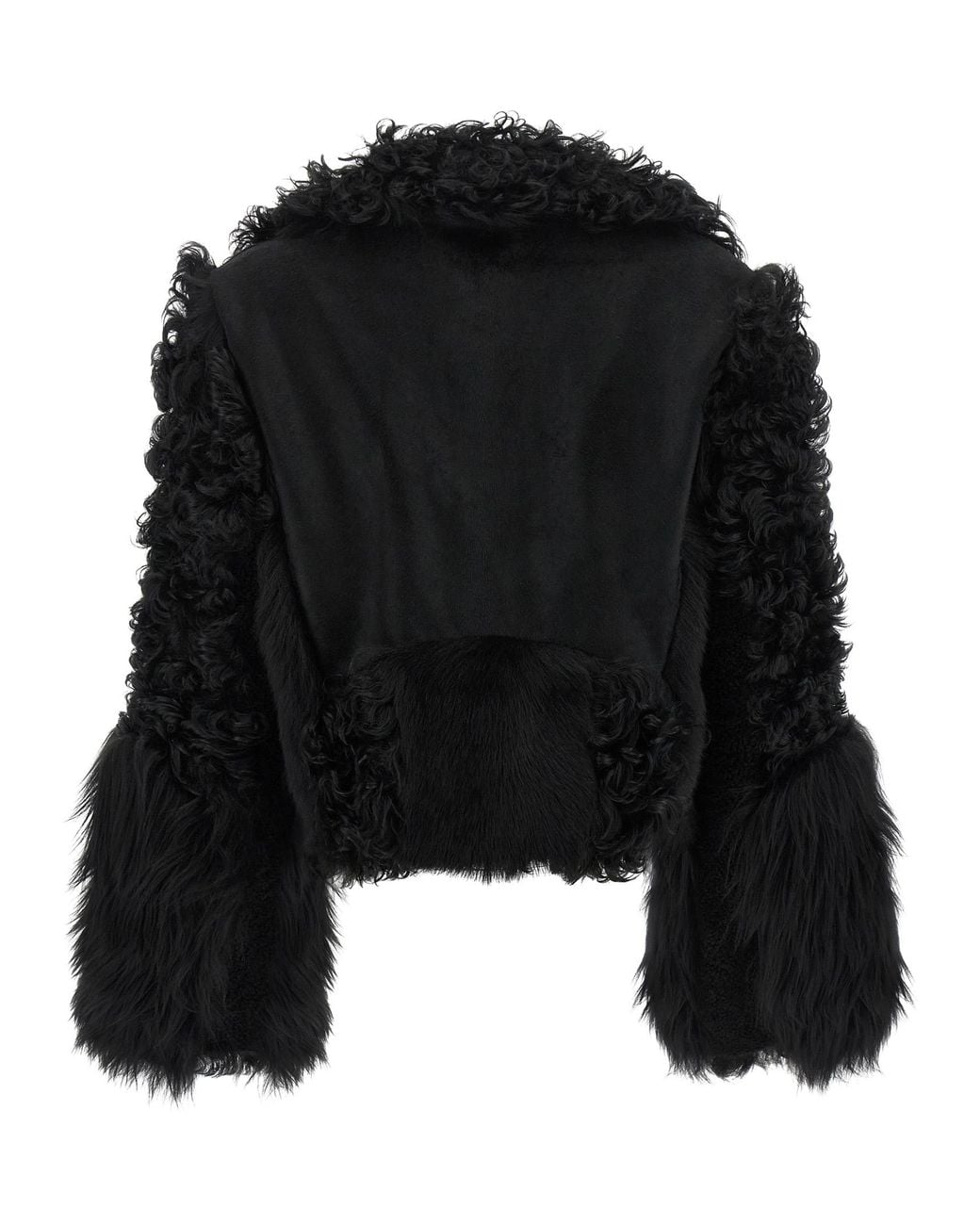 Fendi Black 'Blouson' Biker Jacket