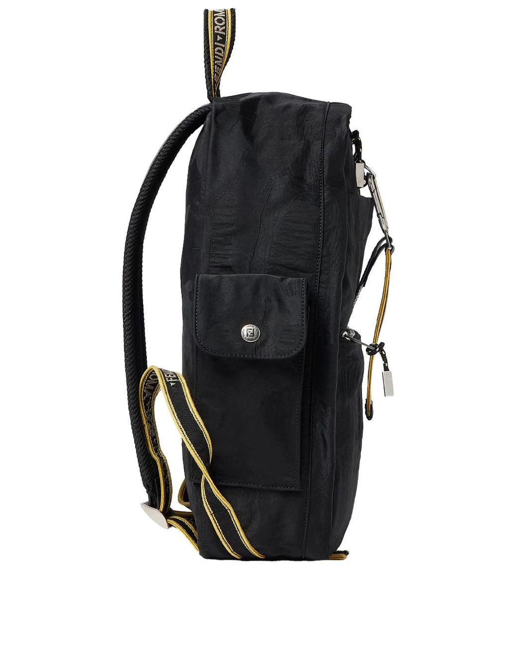 Fendi Black Climb Backpack for men