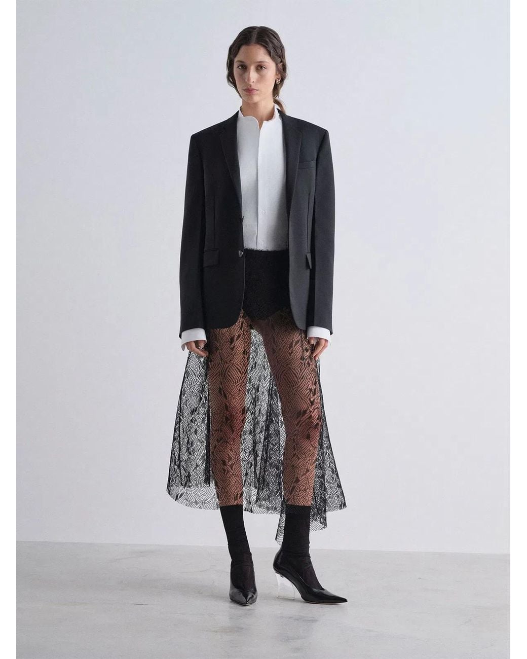 Fendi Black Single-Breasted Blazer