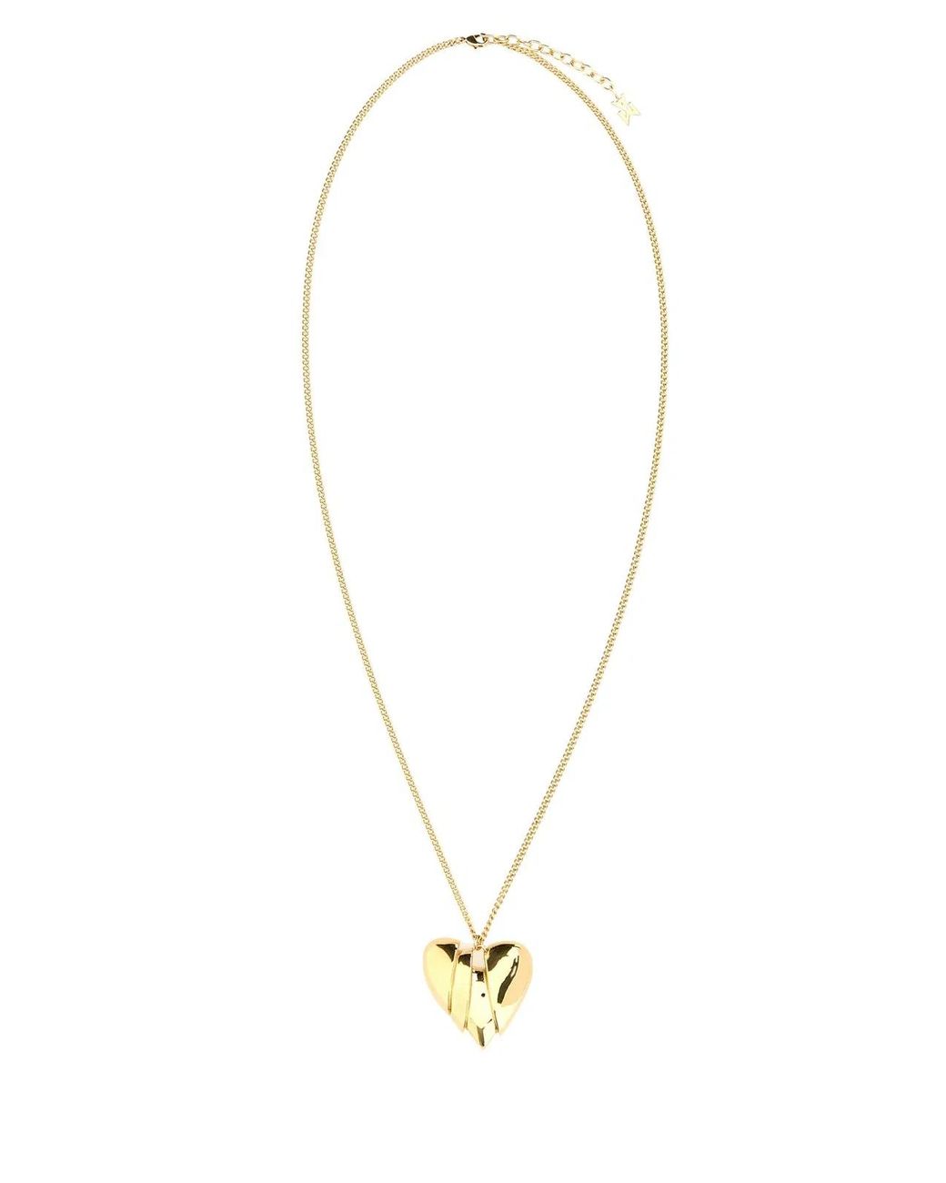 AMINA MUADDI White Heartbreaker Necklace Base