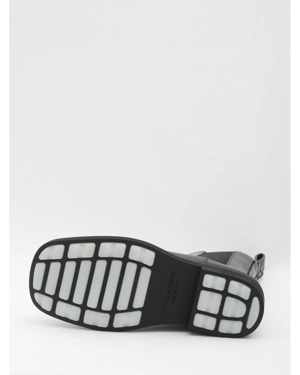 Bottega Veneta Black Calfskin Ben Chelsea Boot