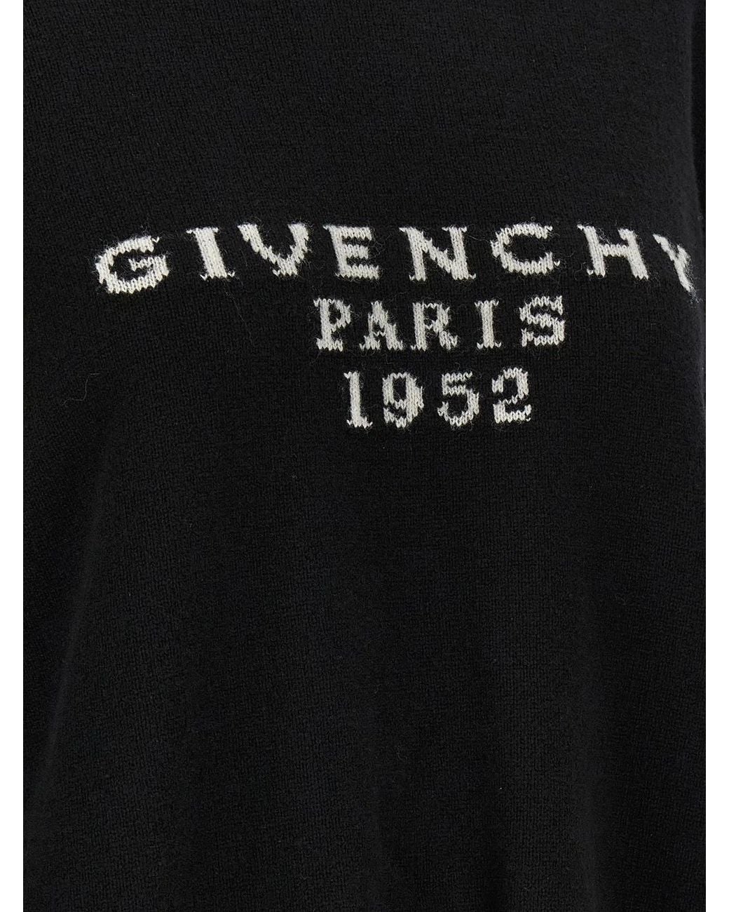 Givenchy Black Paris 1952' Sweater