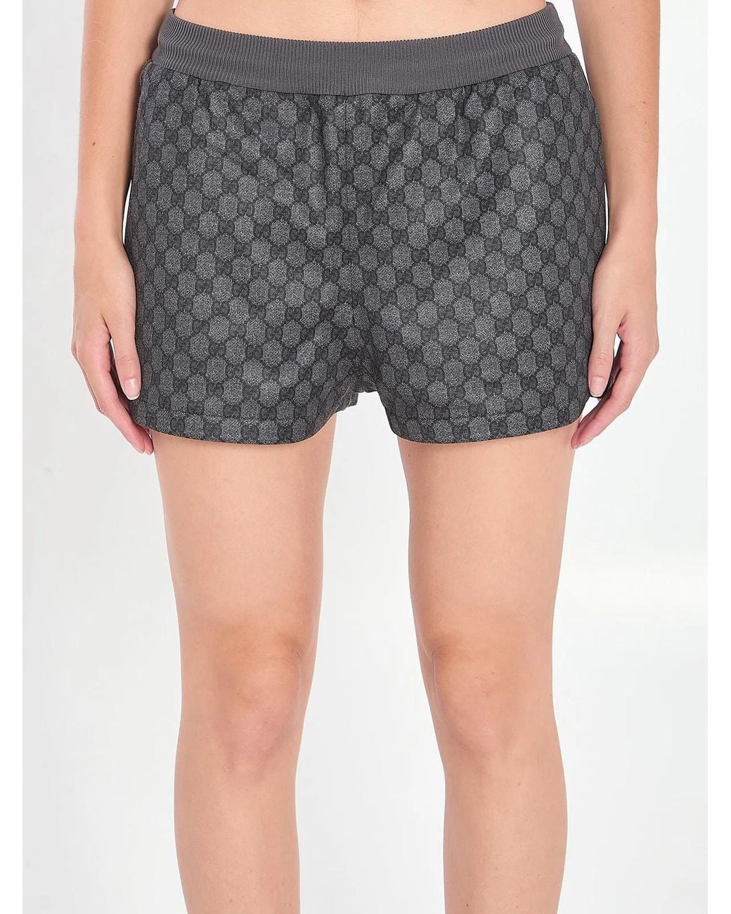 Gucci Gray Gg Shorts