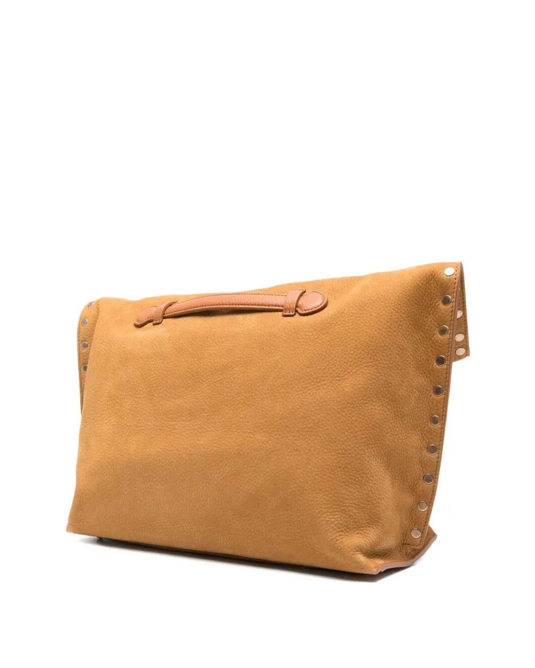Zanellato Brown "A Spasso Jones" Medium Bag