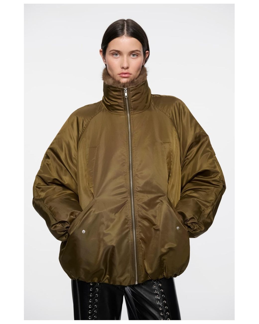 Stand Studio Green Thilda Jacket