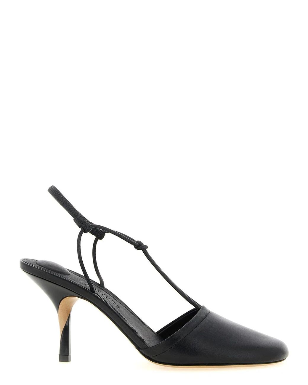 Jacquemus Black 'Les Sandales Pina' Sandals