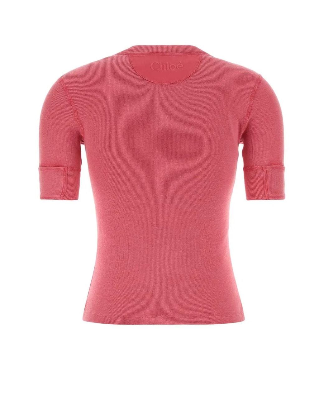 Chloé Pink Cotton Top
