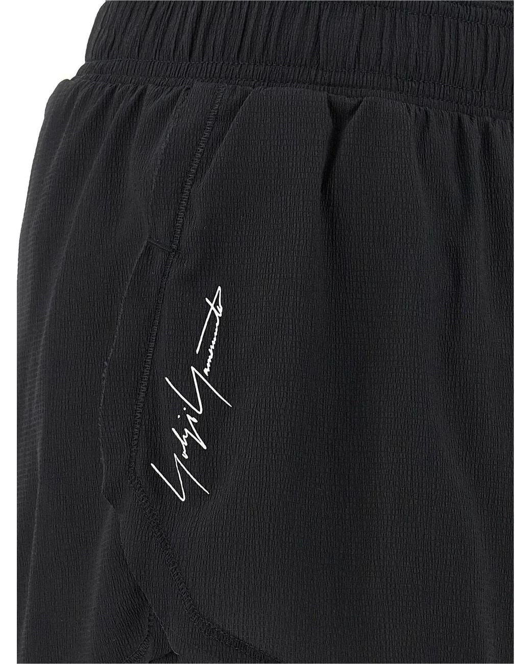 Y-3 Black Logo Shorts