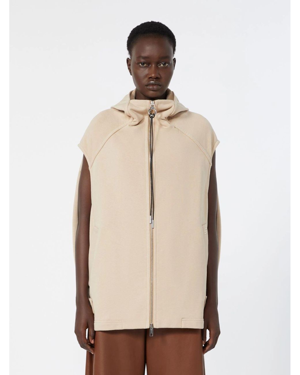 Max Mara Natural Union Sweatshirt Vest