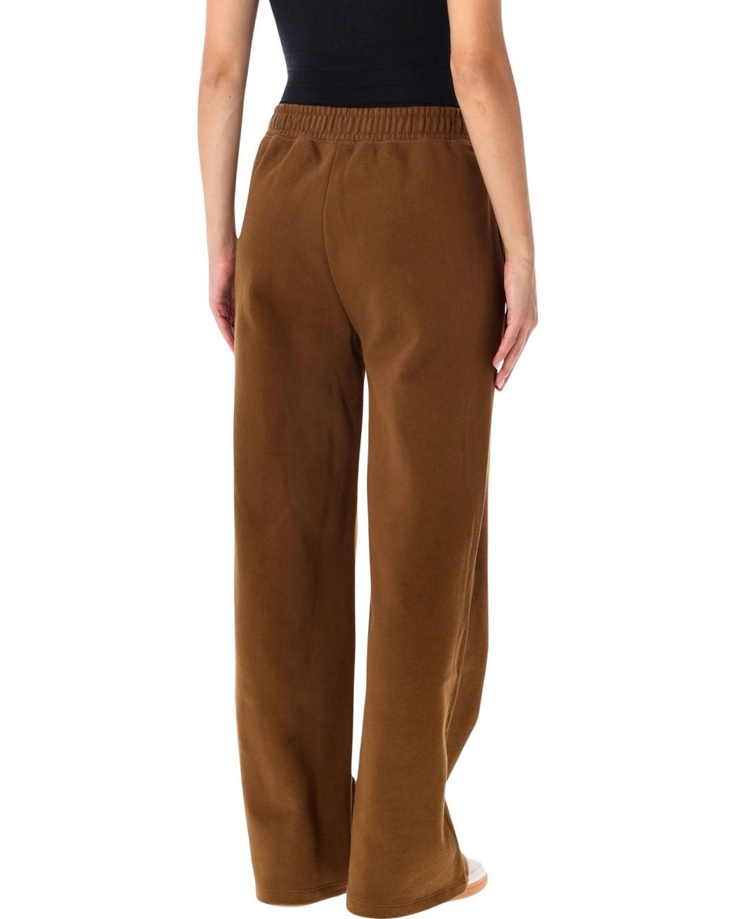Sessun Brown High-Waisted Wide-Leg Pants