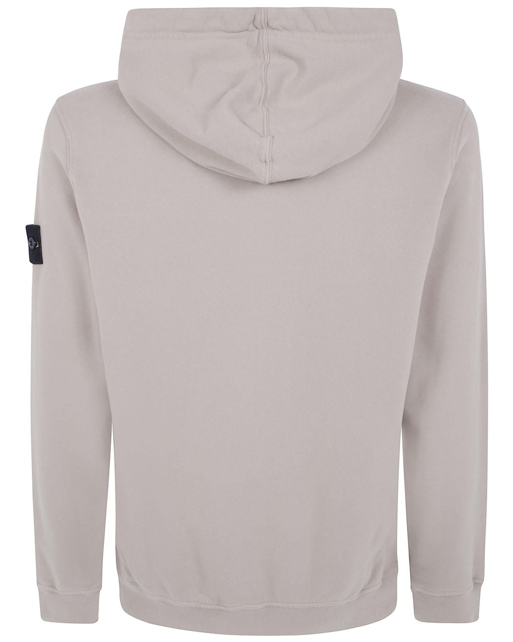 Stone Island Gray Hoodie Sweatshirt for men