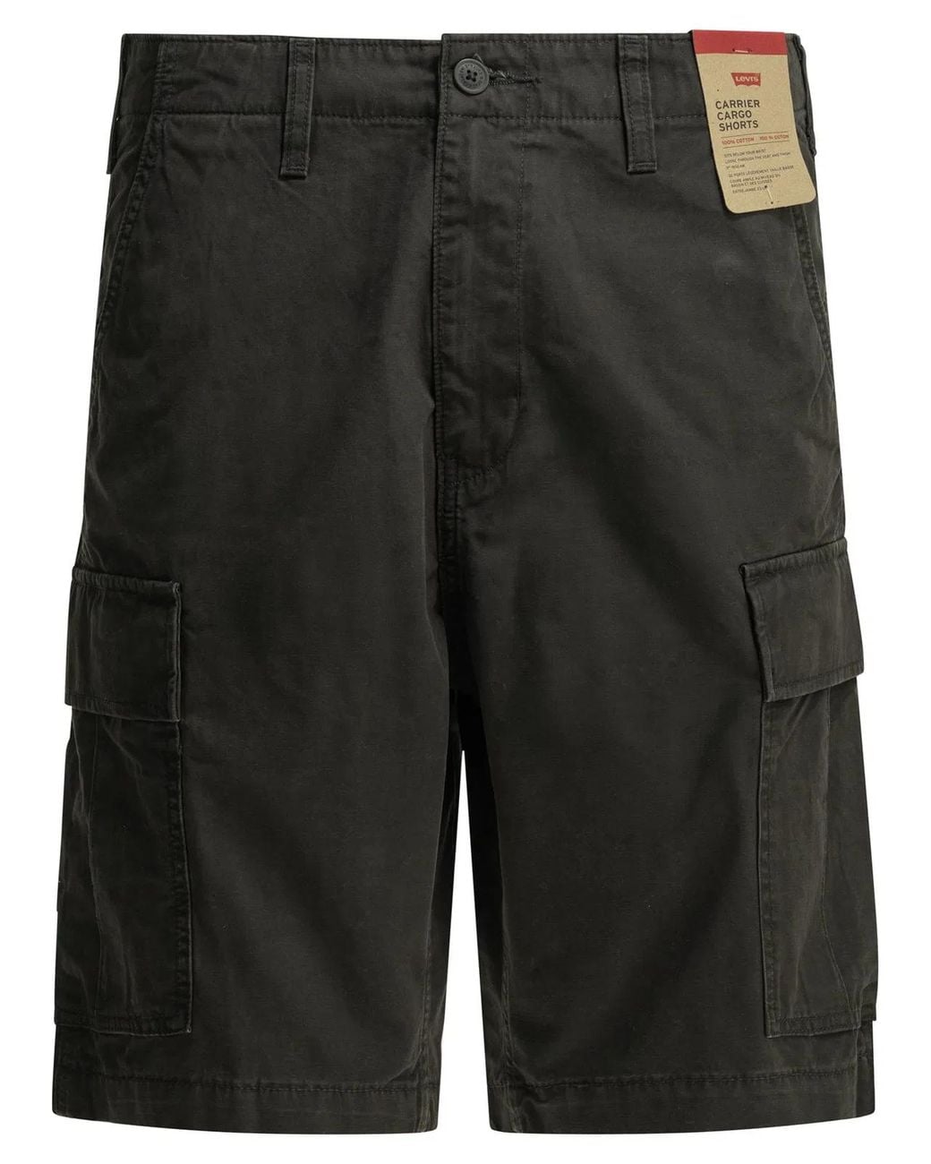 Levi's Black "Carrier" Short Cargo for men