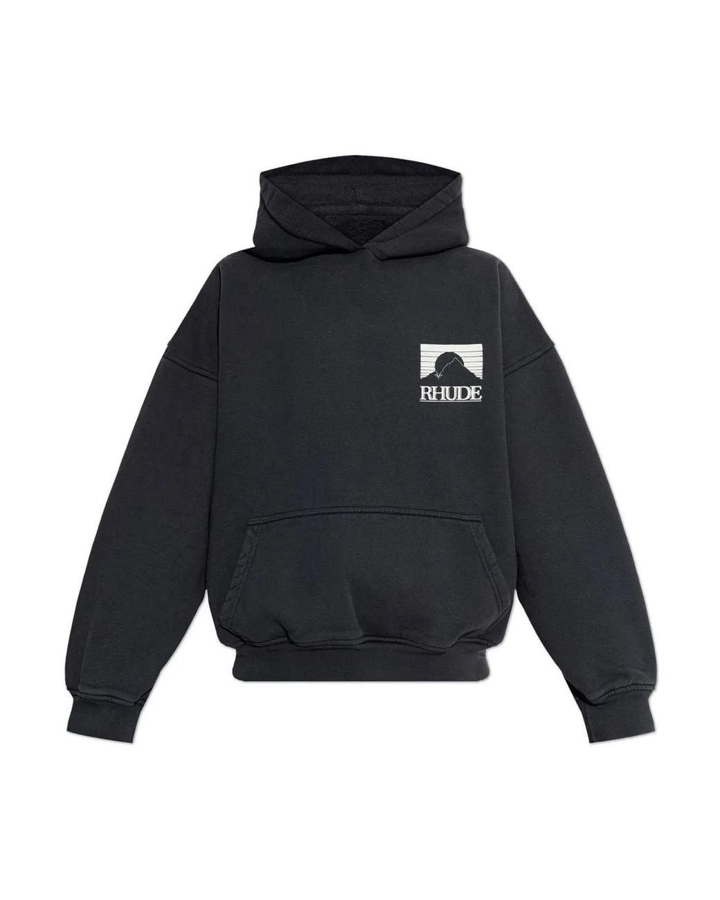 Rhude Blue Sweatshirt With Logo for men