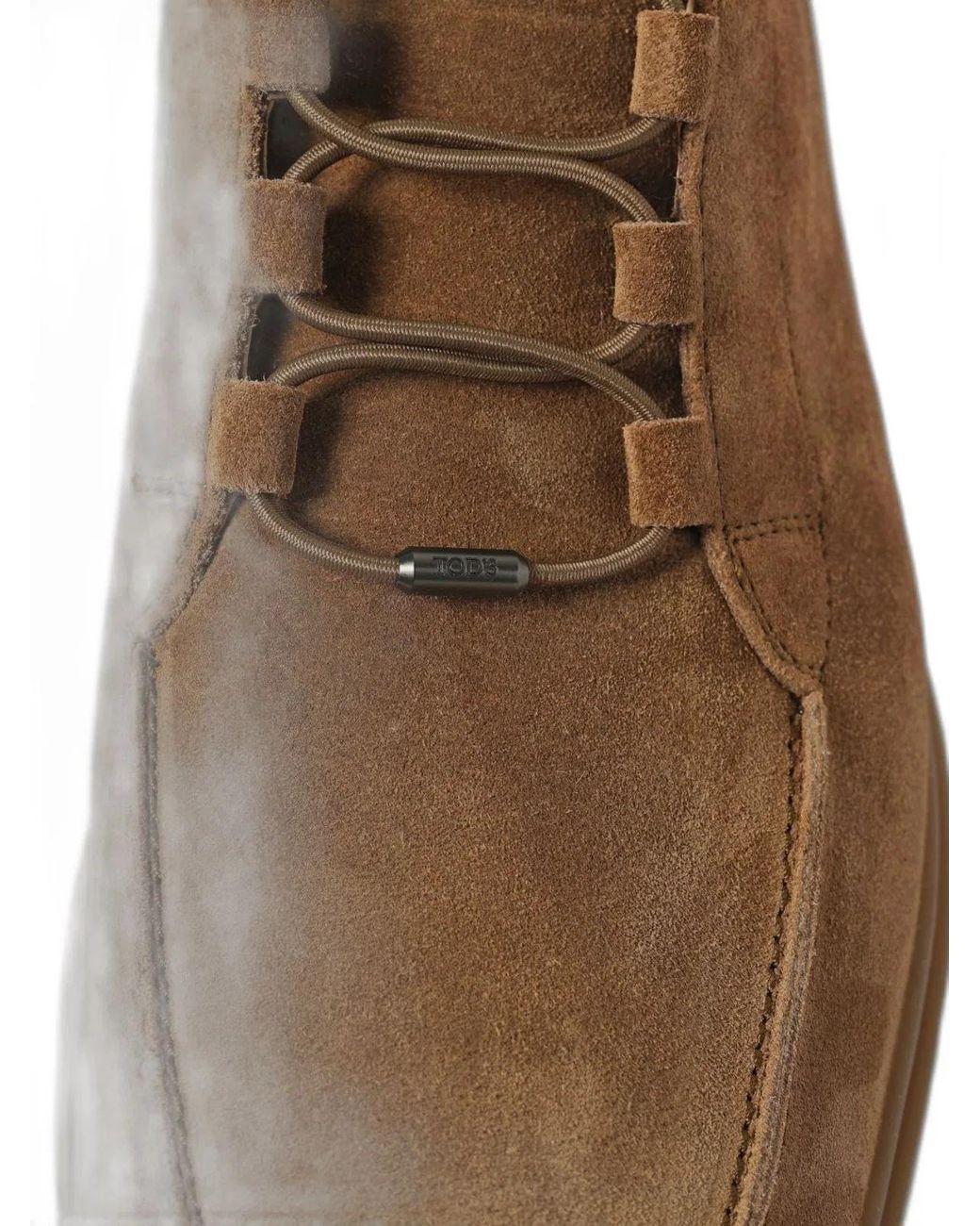 Tod's Brown Suede Desert Boots for men