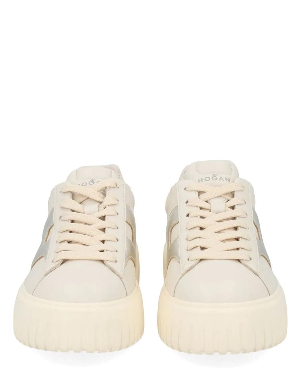 Hogan White Multicolour Mutton Calfskin Sneaker