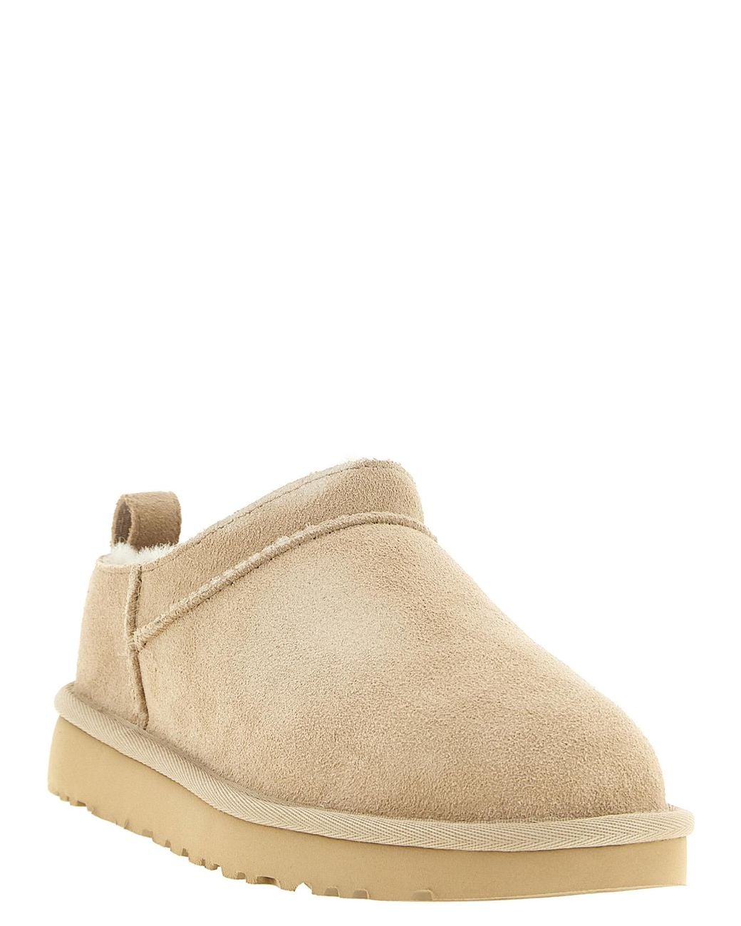 Ugg Natural 'Classic Micro' Sabots