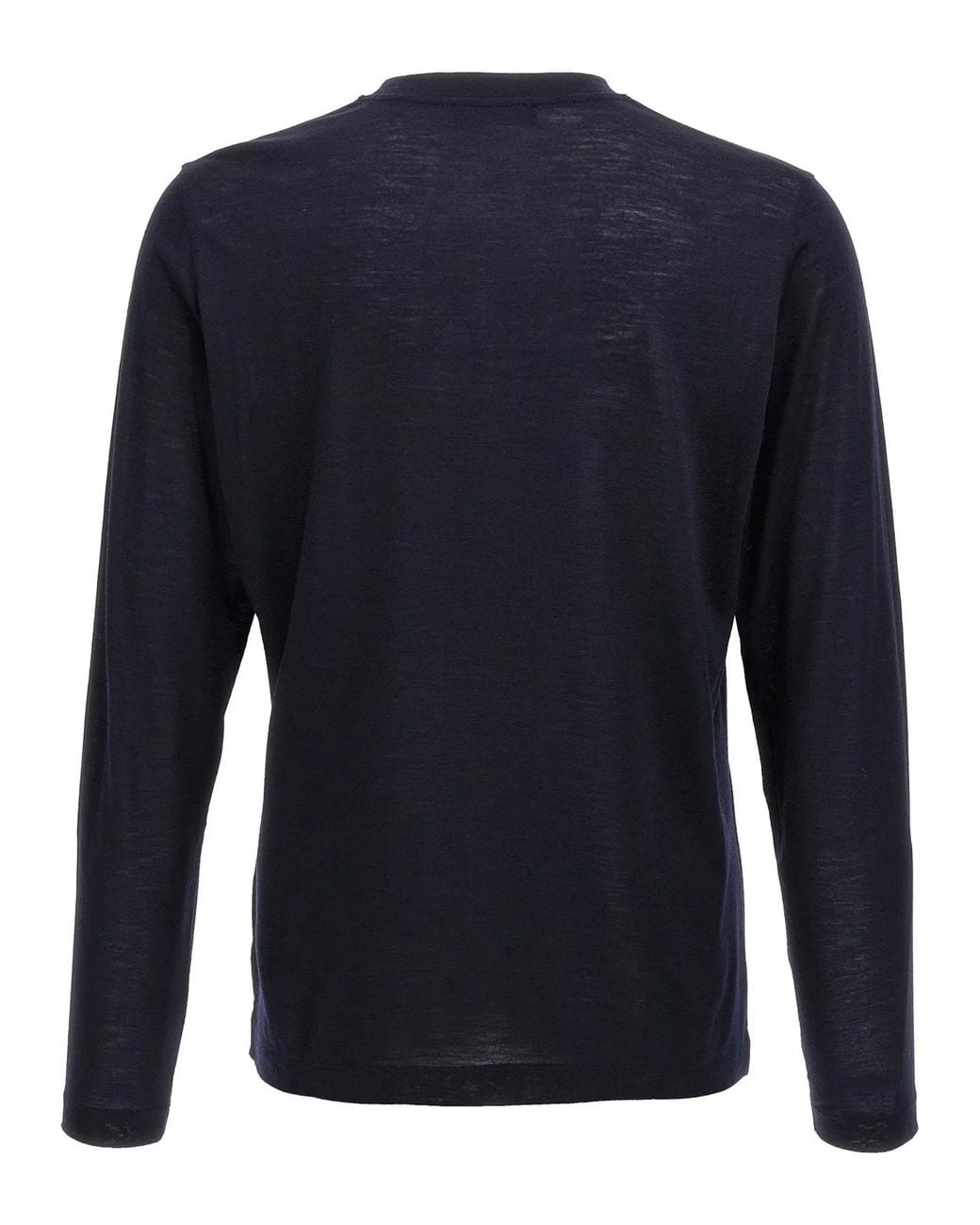 Zanone Blue Light Wool T-Shirt for men