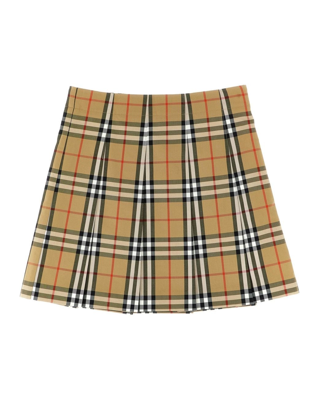 Burberry Metallic 'Gabrielle' Skirt