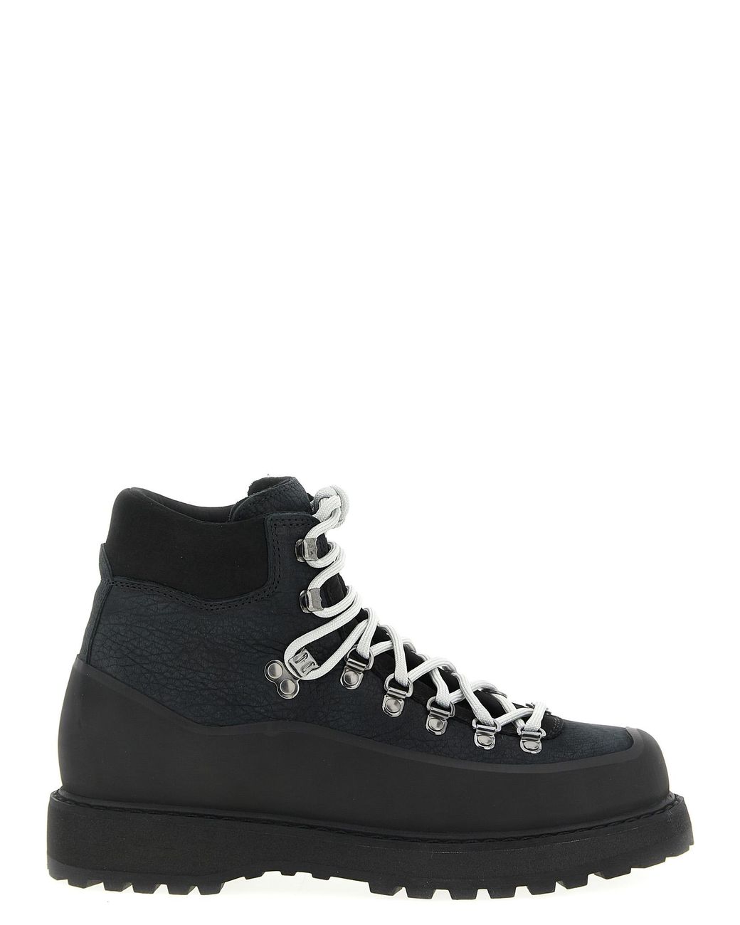 Diemme Black 'Roccia Vet Gomma' Ankle Boots for men