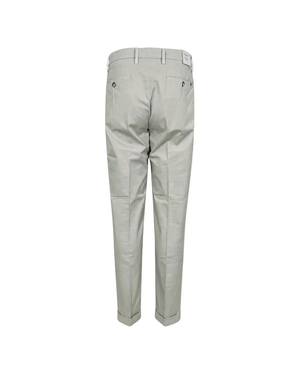Re-hash Natural Light Turn Up Trousers for men