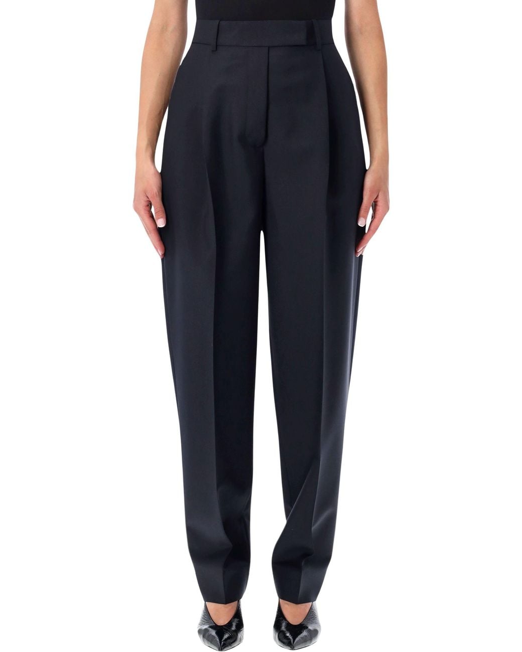 Rohe Blue Daria Pleated Pant