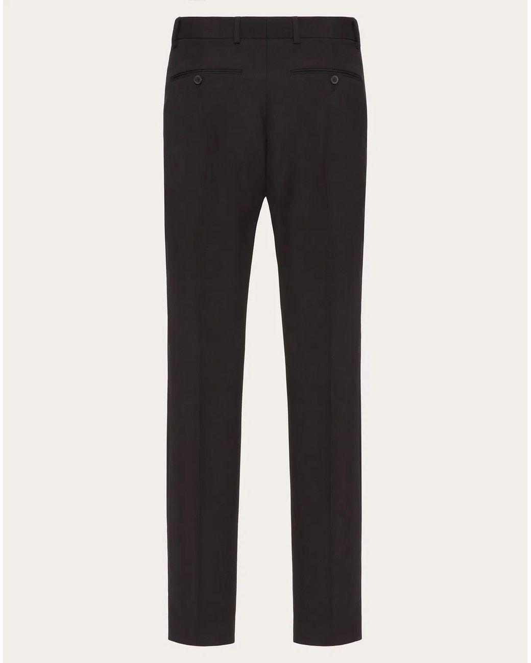 Valentino Black Pantalone Slim for men