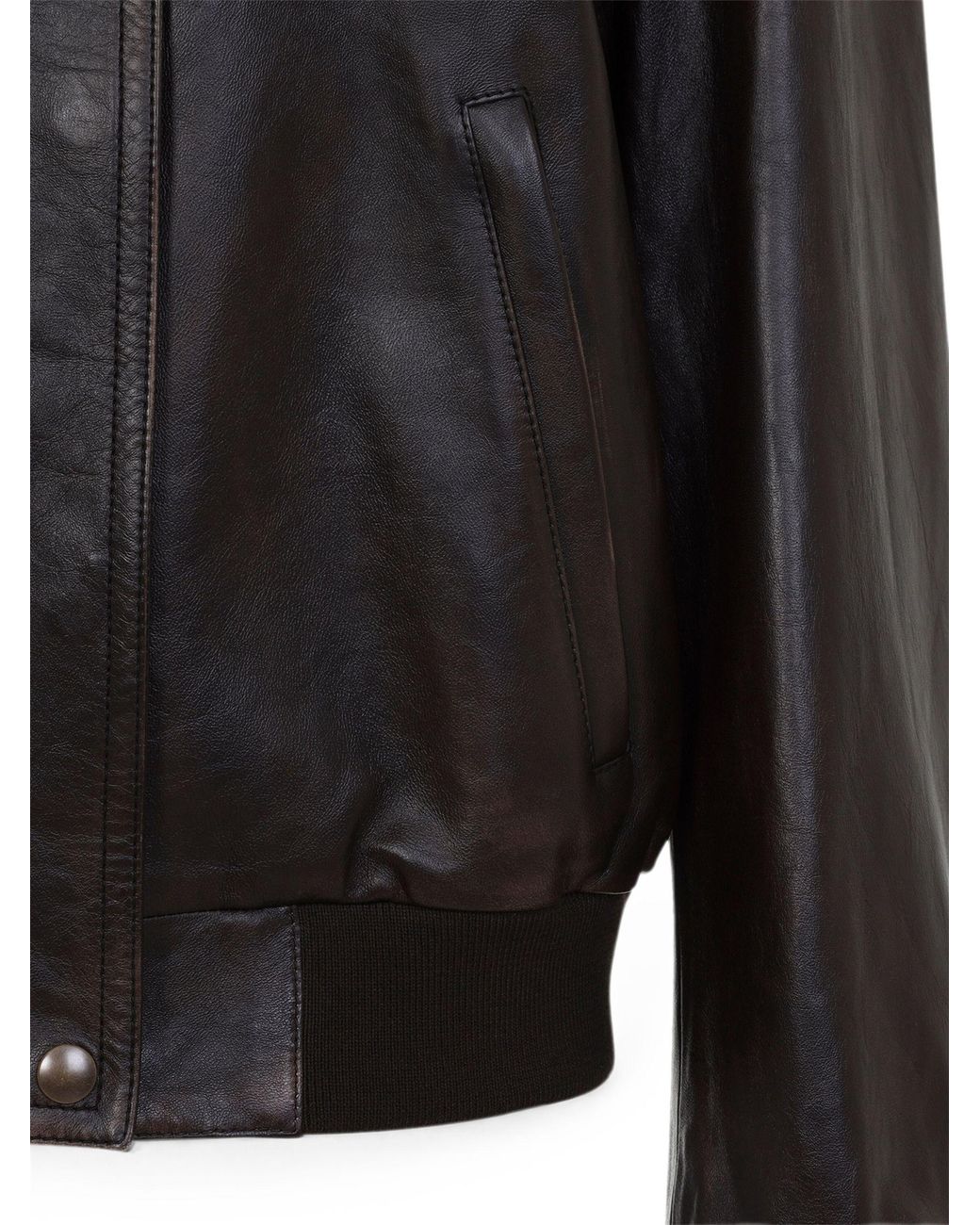Prada Black Nappa Leather Jacket