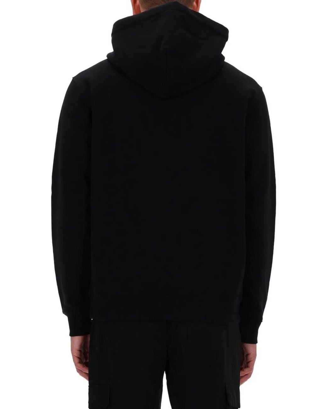 Versace Jeans Couture Black Sweatshirt With Logo for men