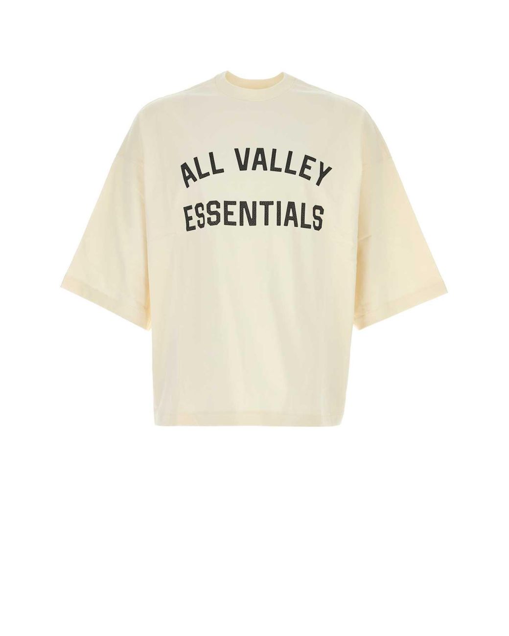 Fear Of God White Oversize Cotton T-Shirt For for men