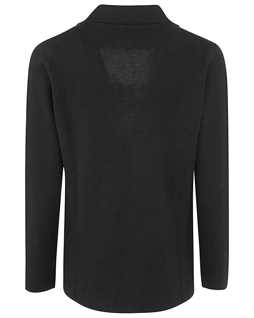 FILIPPO DE LAURENTIIS Black Single Breasted Revers Jacket for men