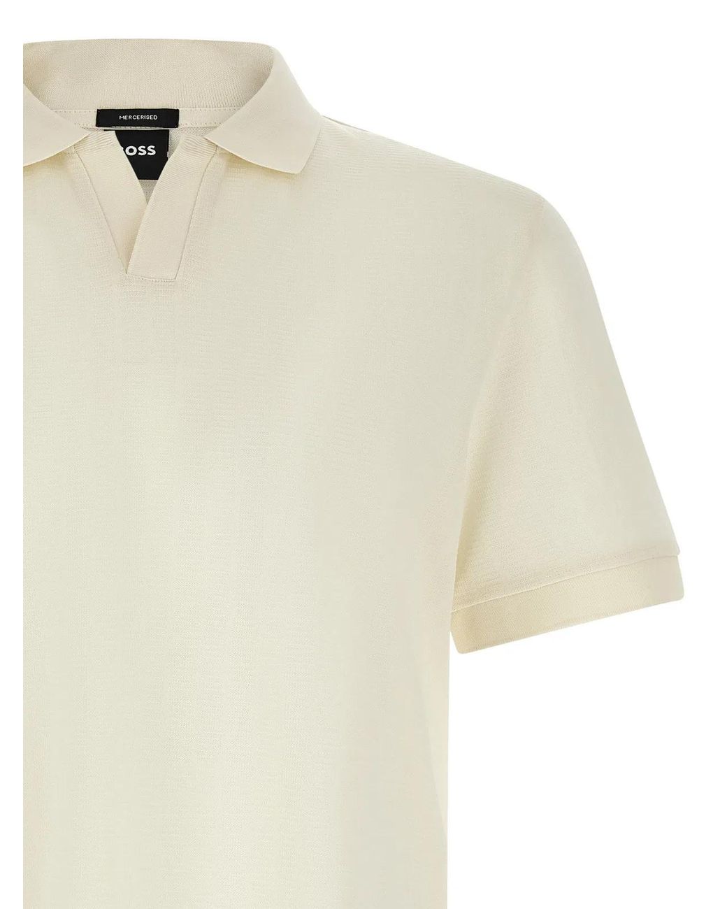 Boss White 'C-Ponti 118' Polo Shirt for men