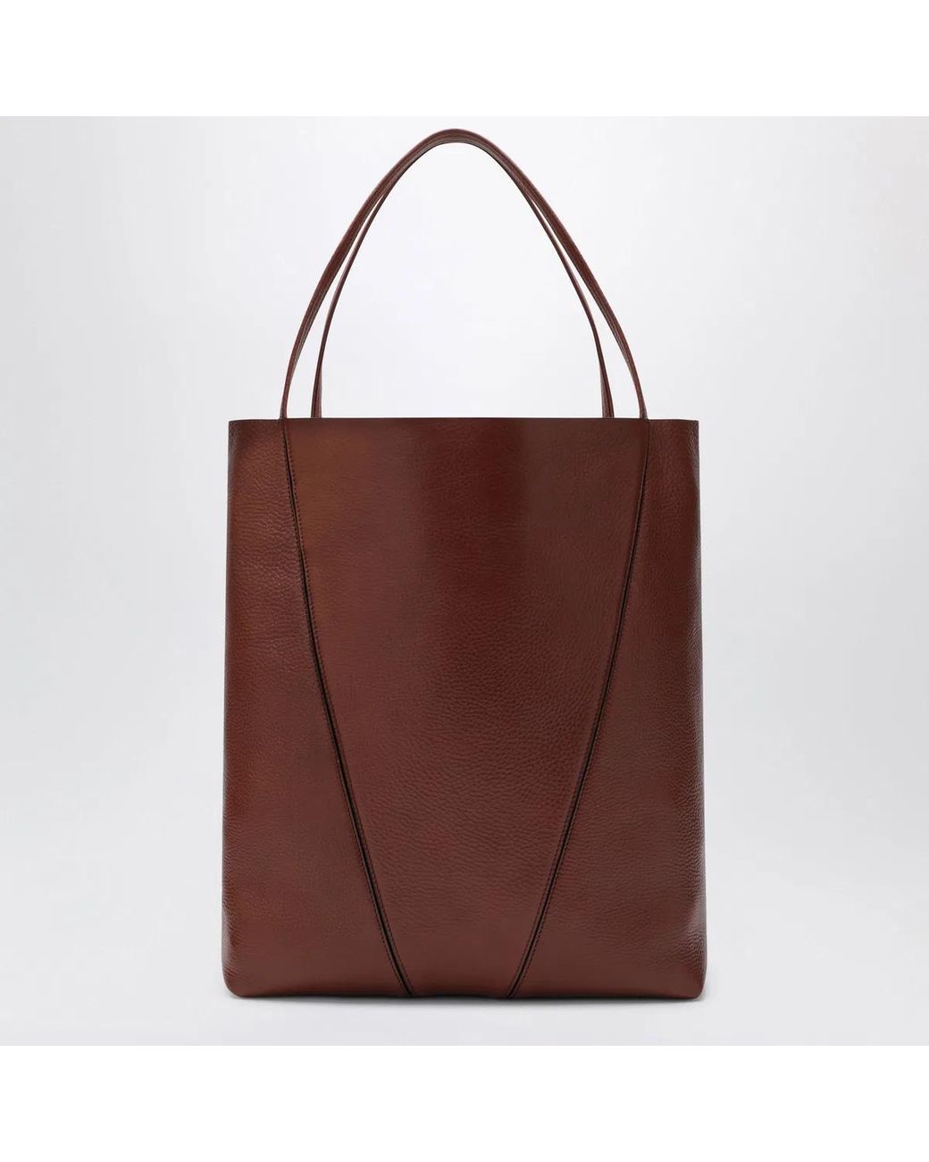 Chloé Brown Large Spin Tote Bag
