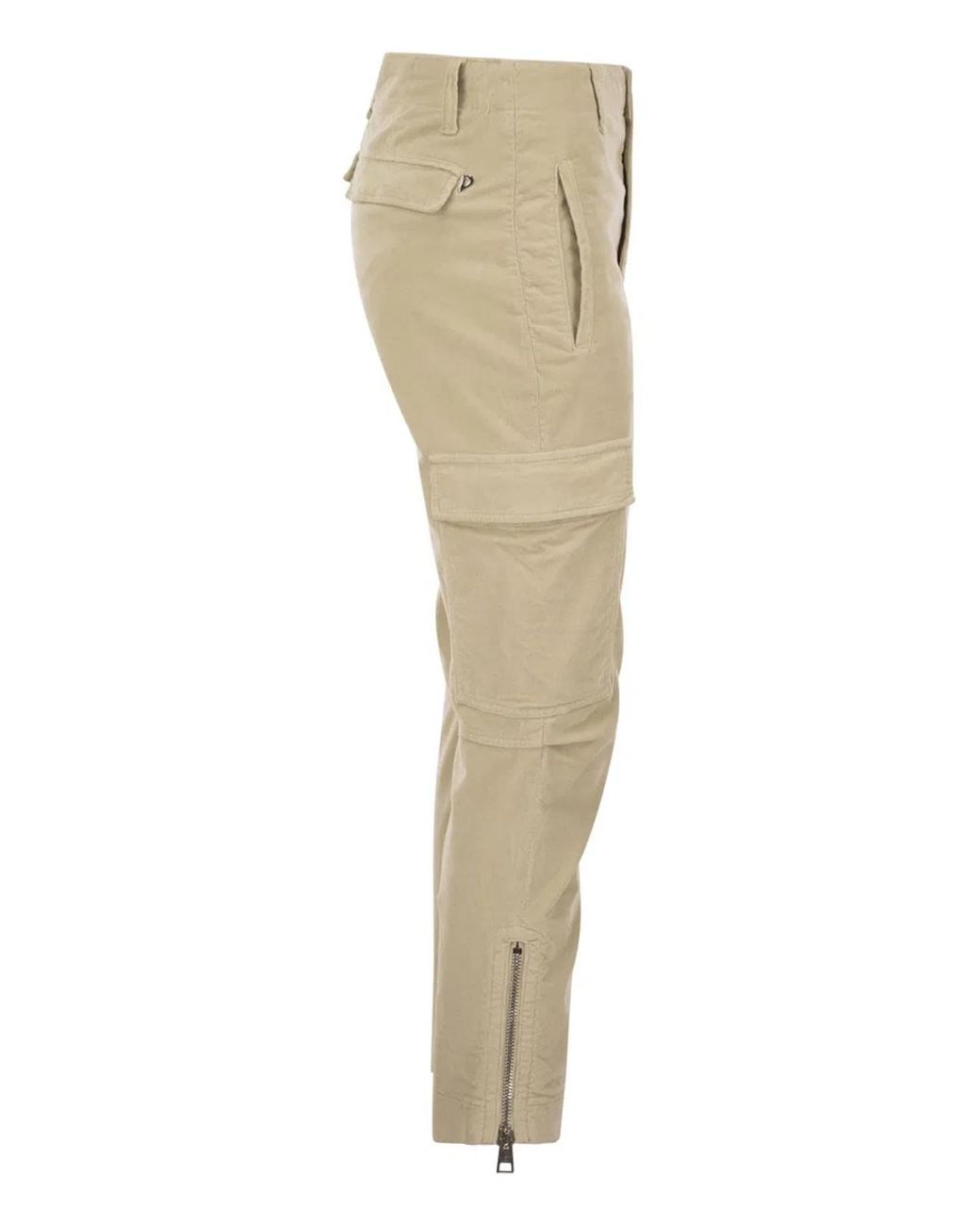 Dondup Natural Velvet Cargo Pants