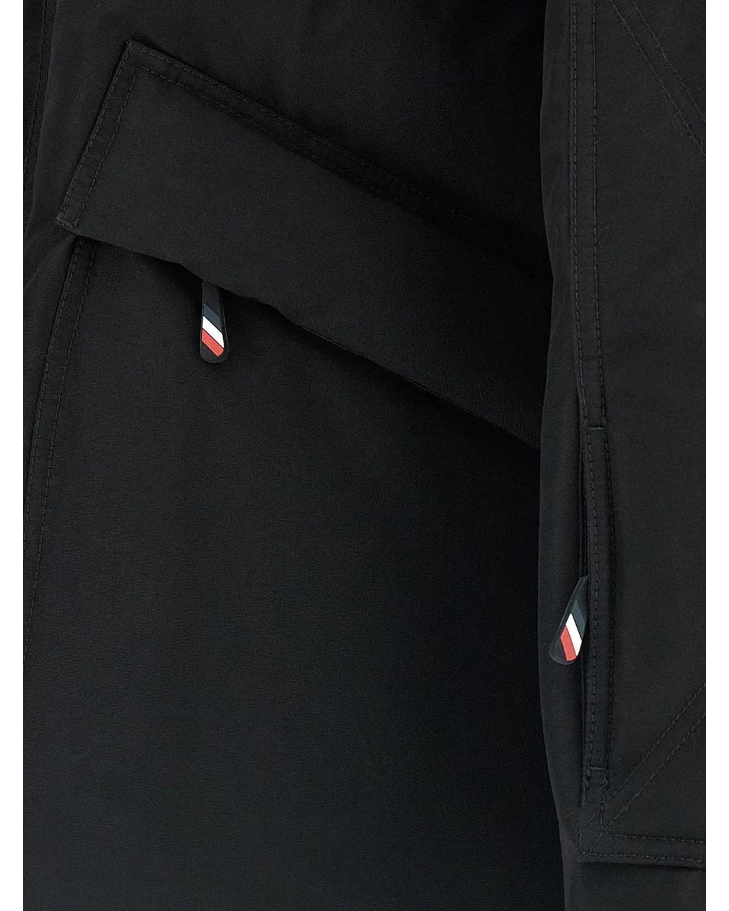 Moncler Black 'Elfin' Down Jacket for men