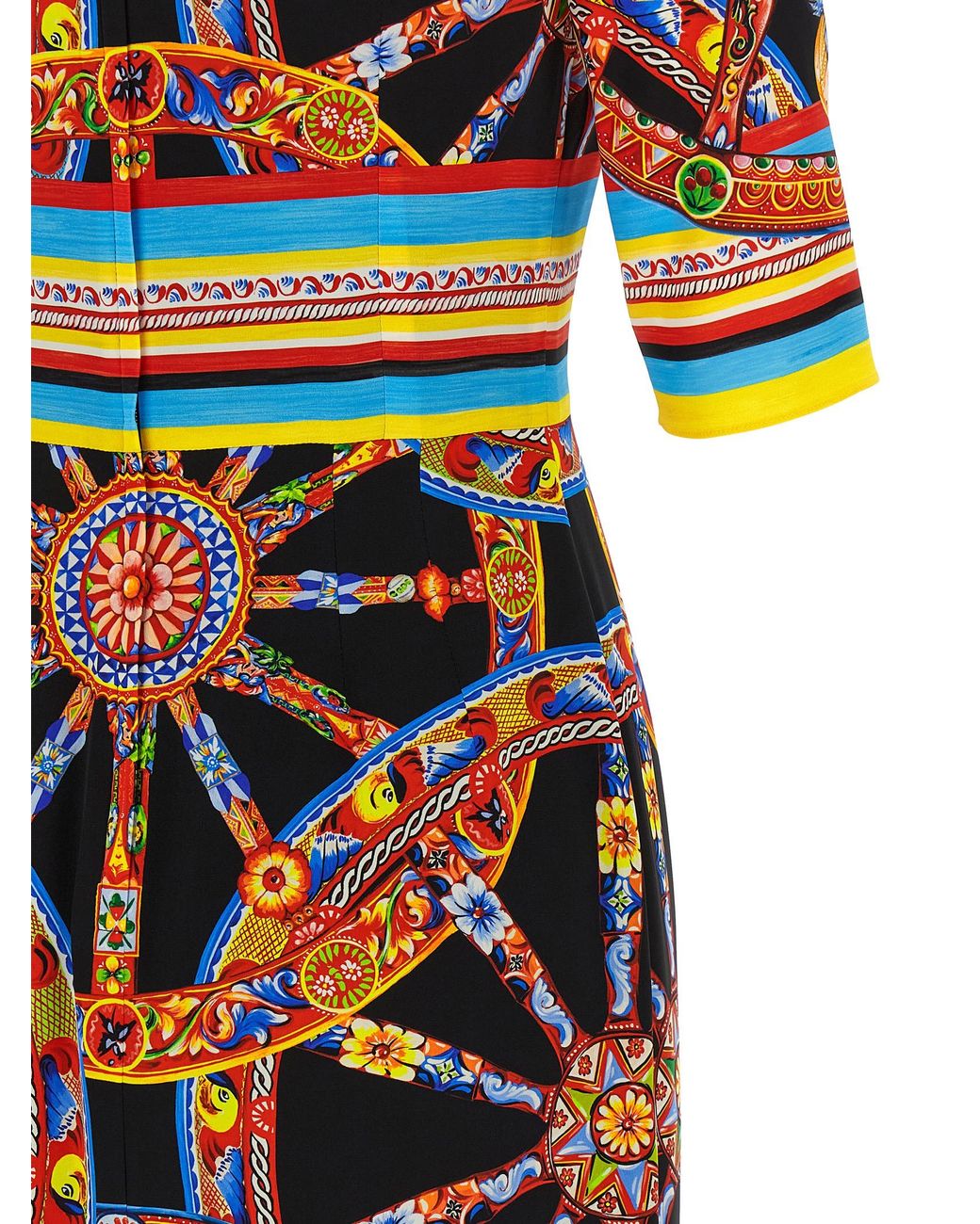 Dolce & Gabbana Black Dolce & Gabbana 'Carretto' Dress